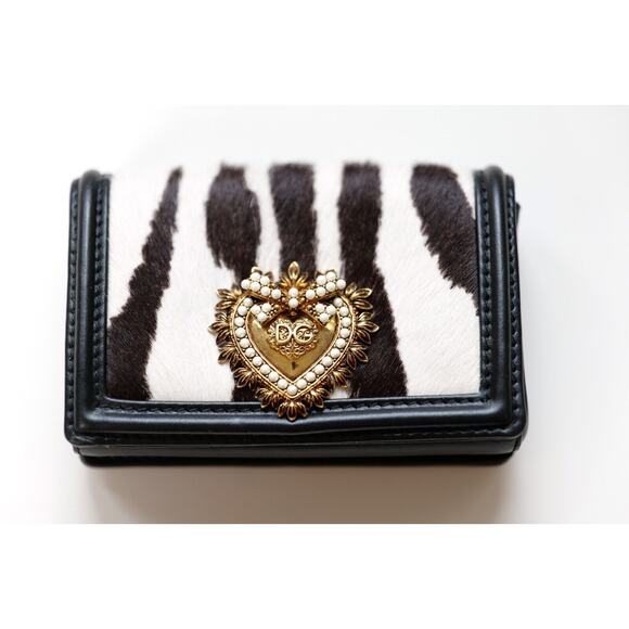 Dolce & Gabbana Runway Black/White "Devotion" DG MICRO Wallet Bag RRP $1,895 - Picture 7 of 16